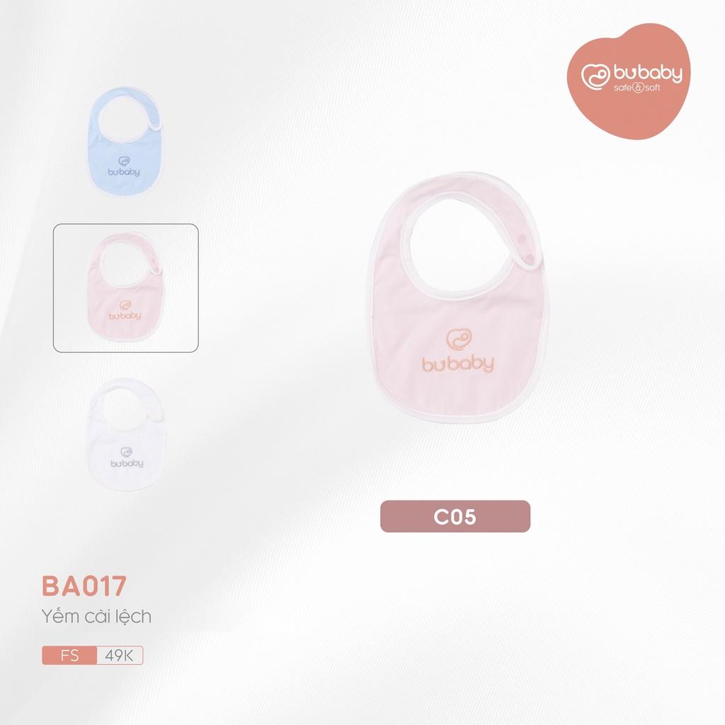 Yếm sợi tre Bu baby - BA017 Yếm cài lệch