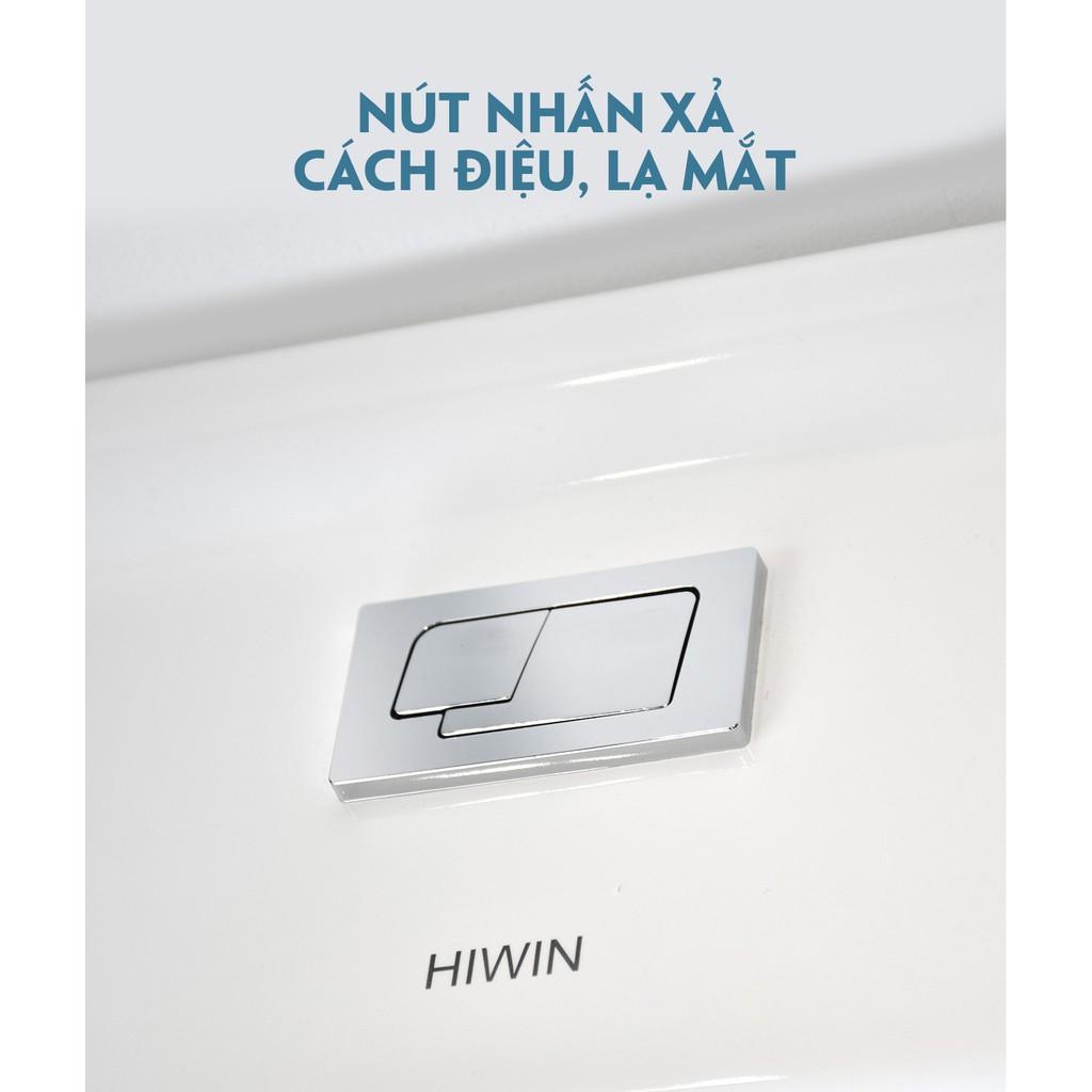 Bồn cầu nguyên khối sứ cao cấp Hiwin MT-2020UF