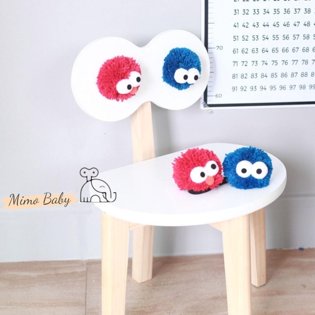 Set tất vớ kèm băng đô hình mắt chim đáng yêu cho bé 0-12m Mimo baby T14