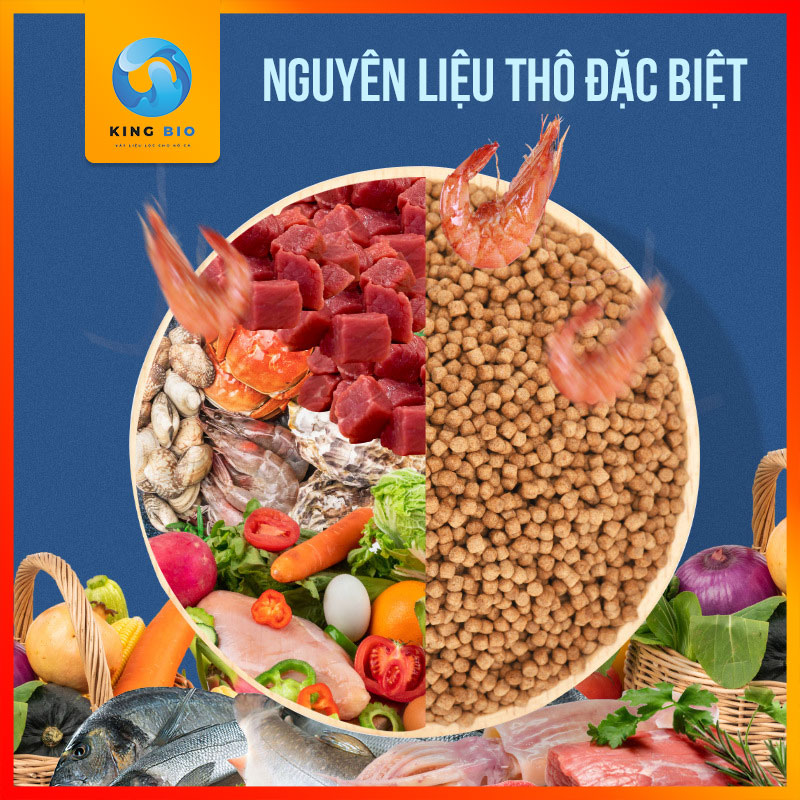 Cám Yee Brontosaurus - Thức ăn đạm cao hỗ trợ kích màu chuyên dụng dành cho Cá Lóc Kiểng