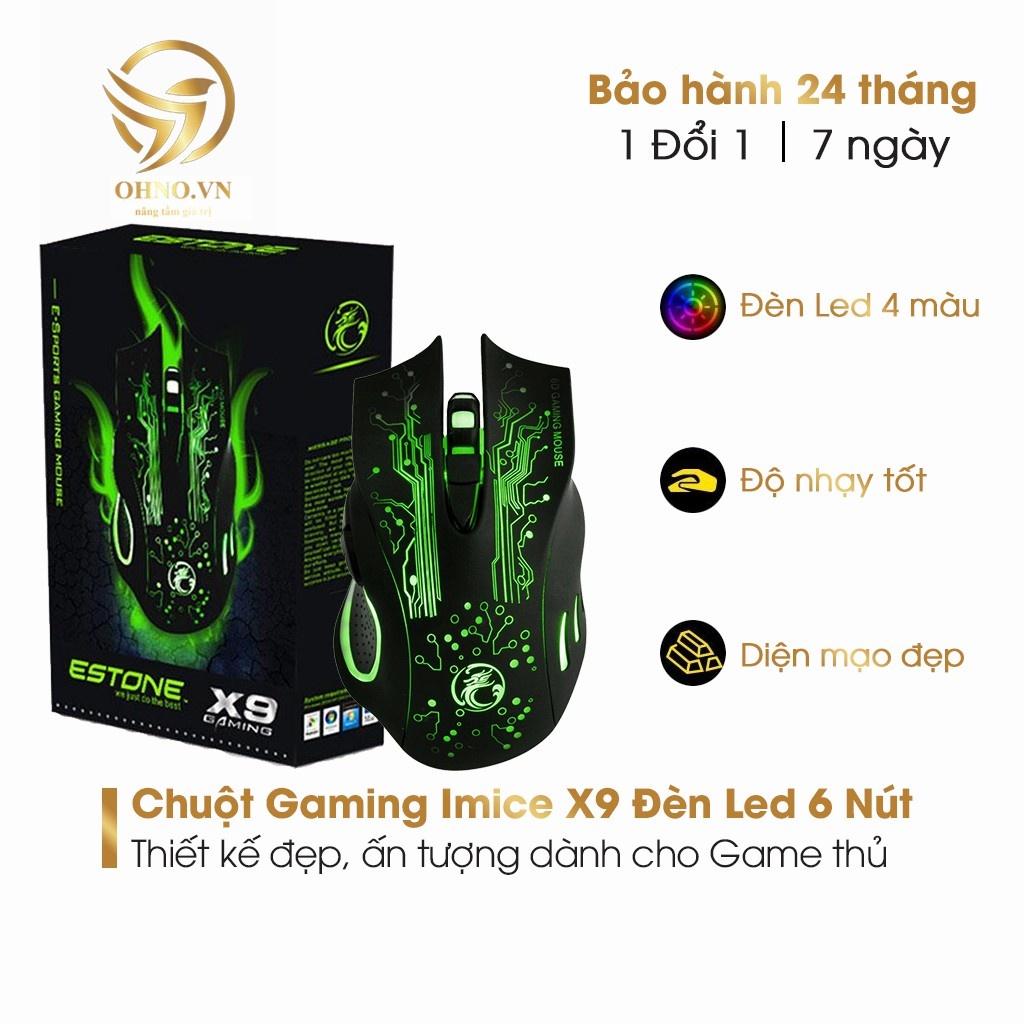 Chuột Gaming Game Thủ Có Dây Imice Chuột Led Máy Tính Chơi Game Có Dây hàng chính hãng