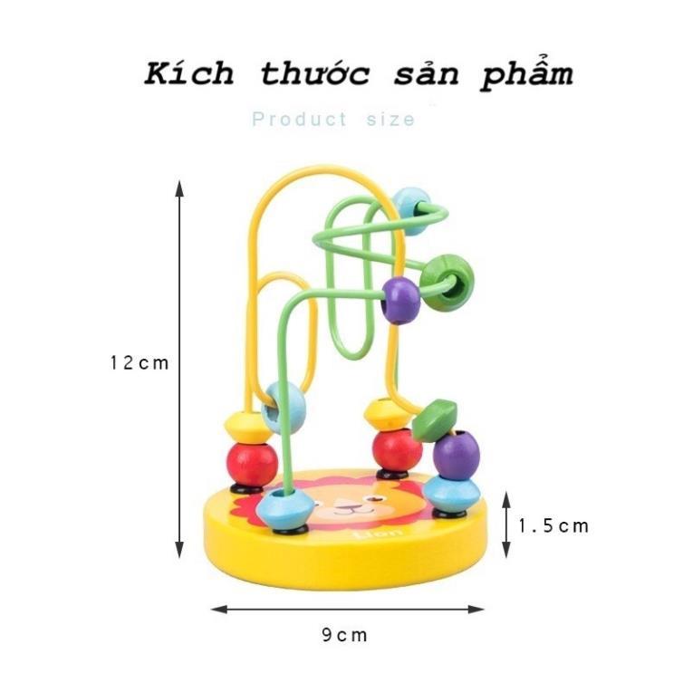 Combo 7 Món Đồ Chơi Gỗ Phát Triển Trí Tuệ Cho Bé