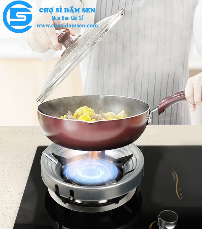 Kiềng chắn gió bếp gas tránh tạt lửa, kiềng chống tảng nhiệt giúp tiết kiệm gas G361-Kiengbepgas