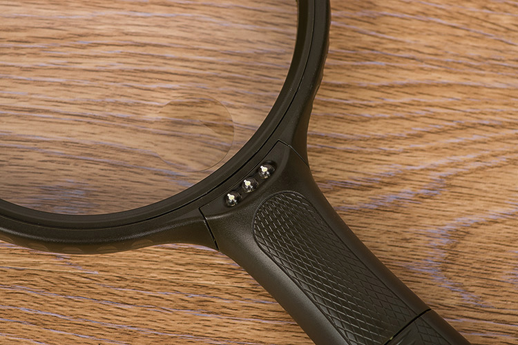 Kính Lúp Đọc Sách 1.8x - 5x Cầm Tay Thấu Kính Trong, Nét ( TẶNG 03 MÓC DÁN TƯỜNG HÌNH NGẪU NHIÊN - Hàng Tốt