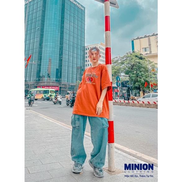 Áo thun tay lỡ MINION CLOTHING phông Unisex nam nữ tee oversize form rộng pull Ulzzang Streetwear Hàn Quốc vải mềm A3002