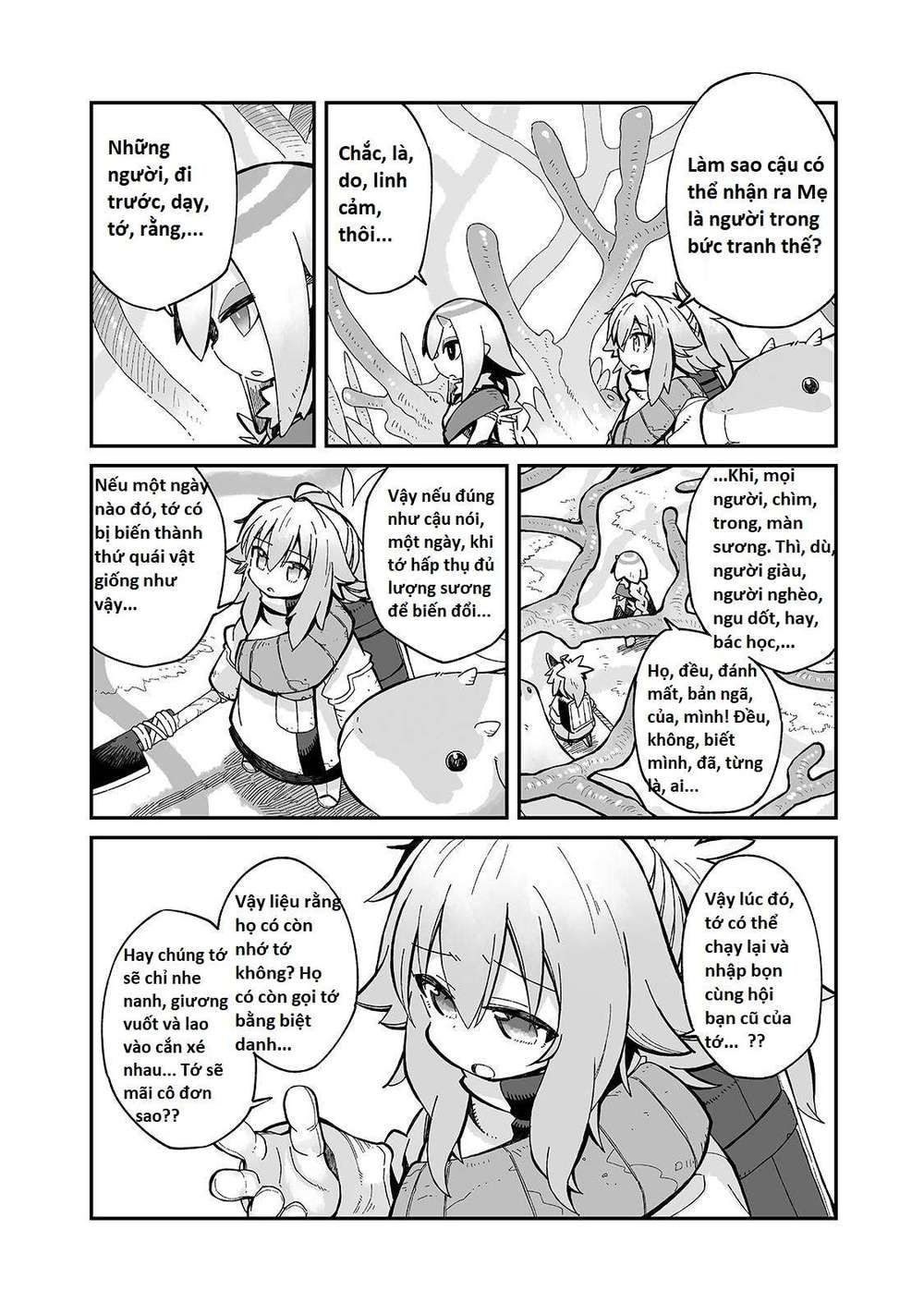 ngay cả khi hậu tận thế, thật hạnh phúc vẫn còn được sống... chapter 12 21