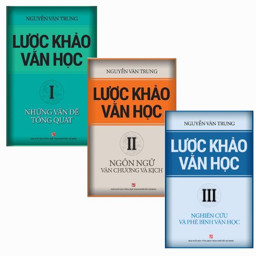 Bộ 3 Tập Lược Khảo Văn Học (Tập 1, 2 Và 3)