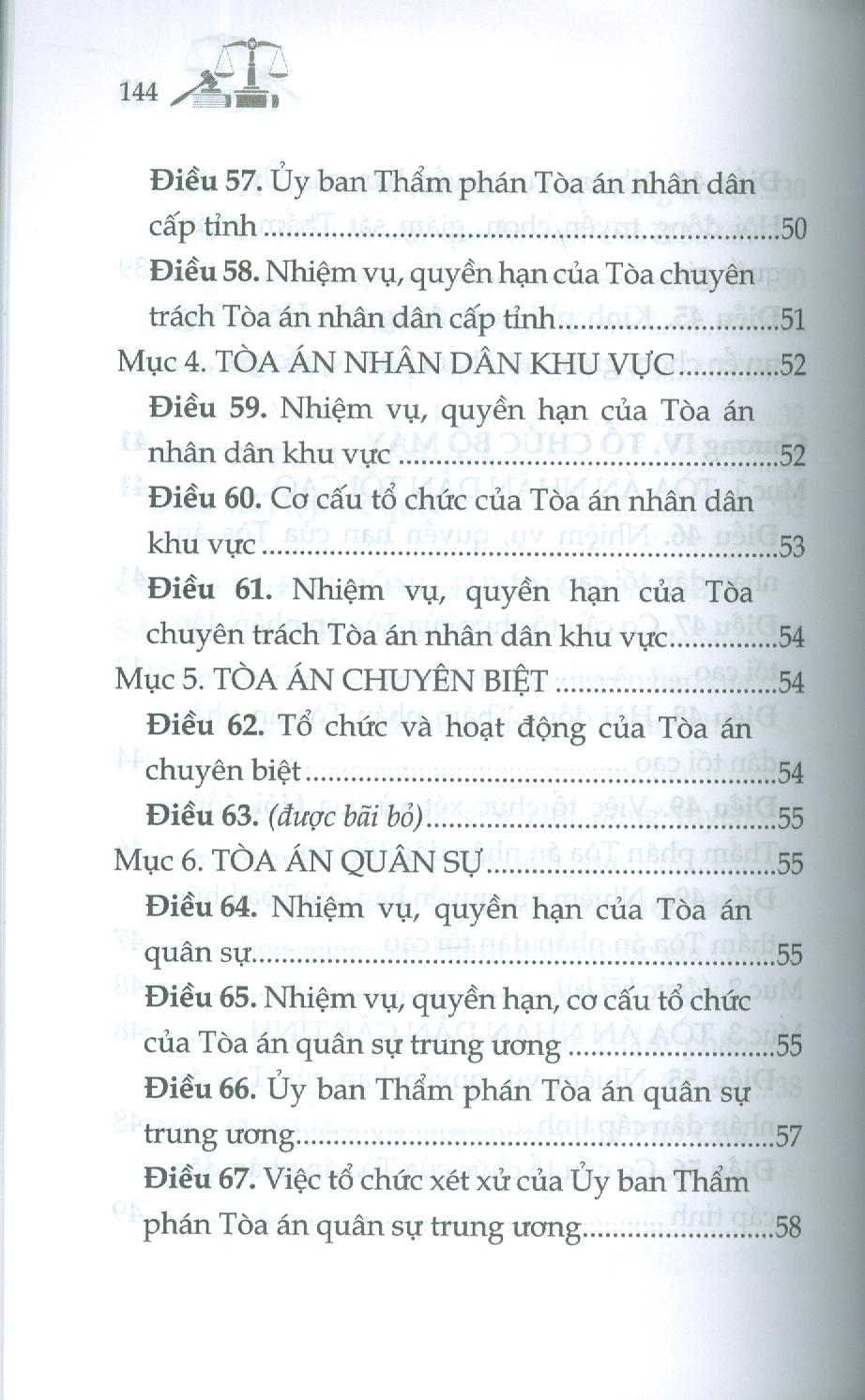Luật Tổ Chức Toà Án Nhân Dân Năm 2024 (Sửa Đổi, Bổ Sung Năm 2025)