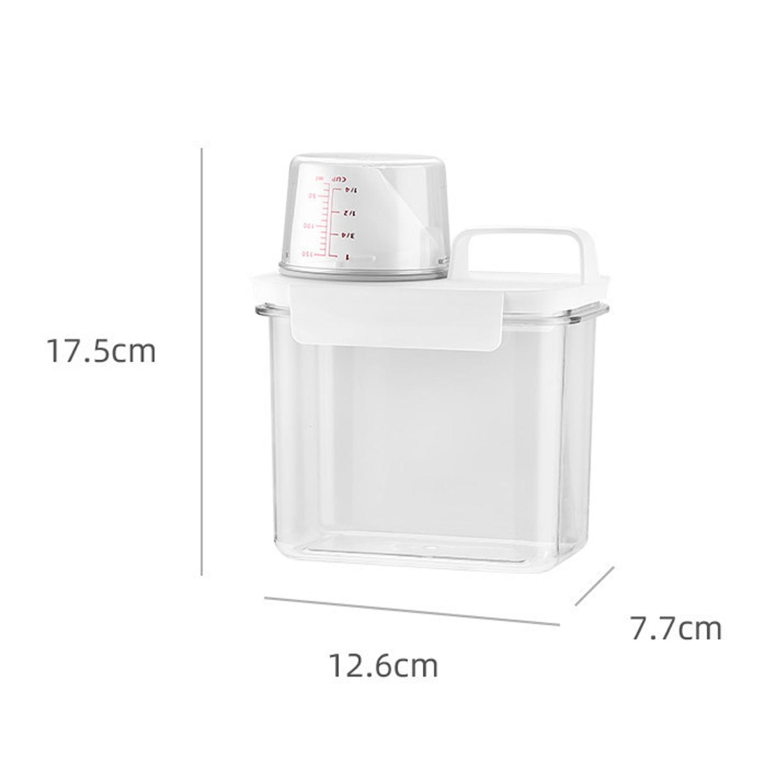 Plstic Lundry Detergent Continer Rice Bin Storge Box for Nuts Rice Flour