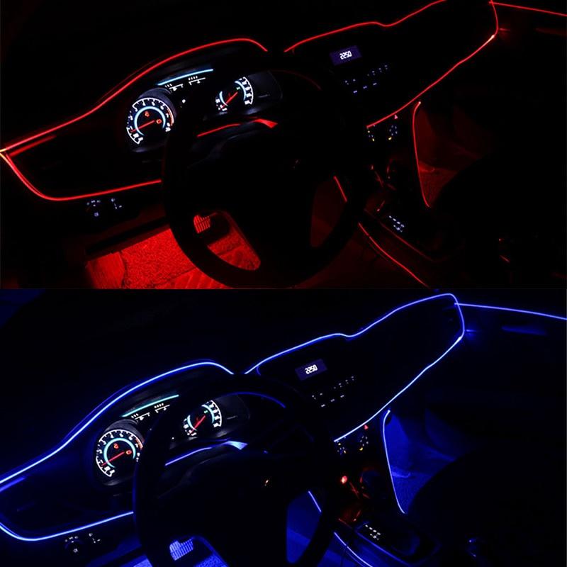 Dây Đèn Led 5m 8 Màu Trang Trí Xe Hơi