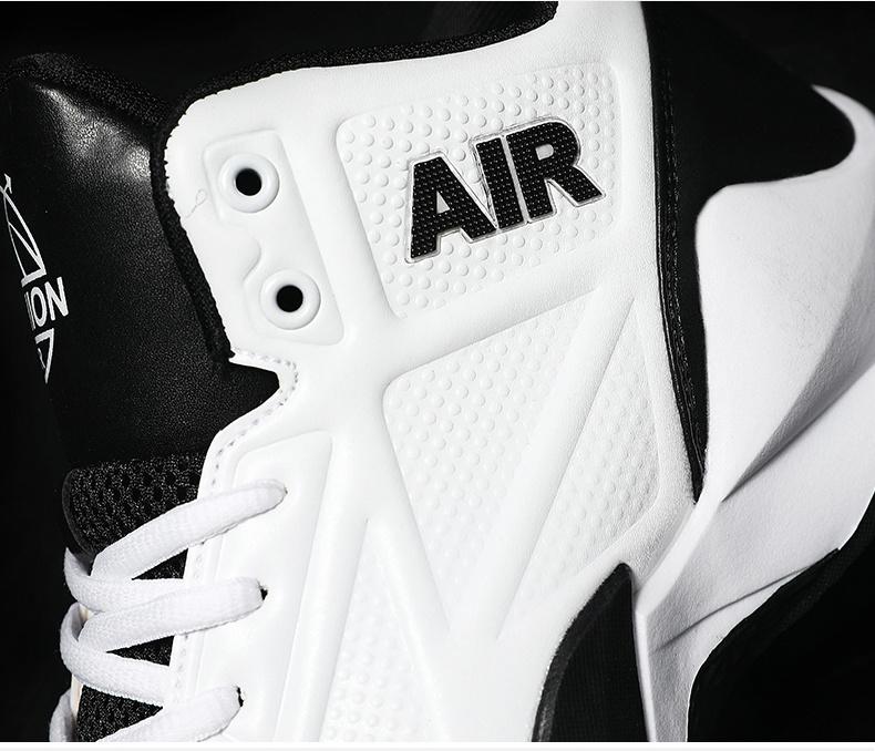 Thương Hiệu Giày Chạy Bộ Nam Trắng Cao Cấp Giày Sneaker Nam 2022 Ngoài Trời Chống Trơn Trượt Đệm Unisex Huấn Luyện Giày Bóng Rổ Người Đàn Ông Color: Black Green Shoe Size: 38