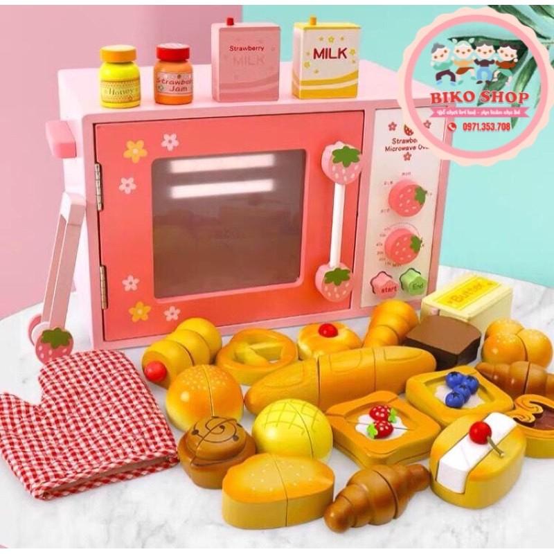 Đồ chơi Lò nướng hồng M05 nhiều bánh