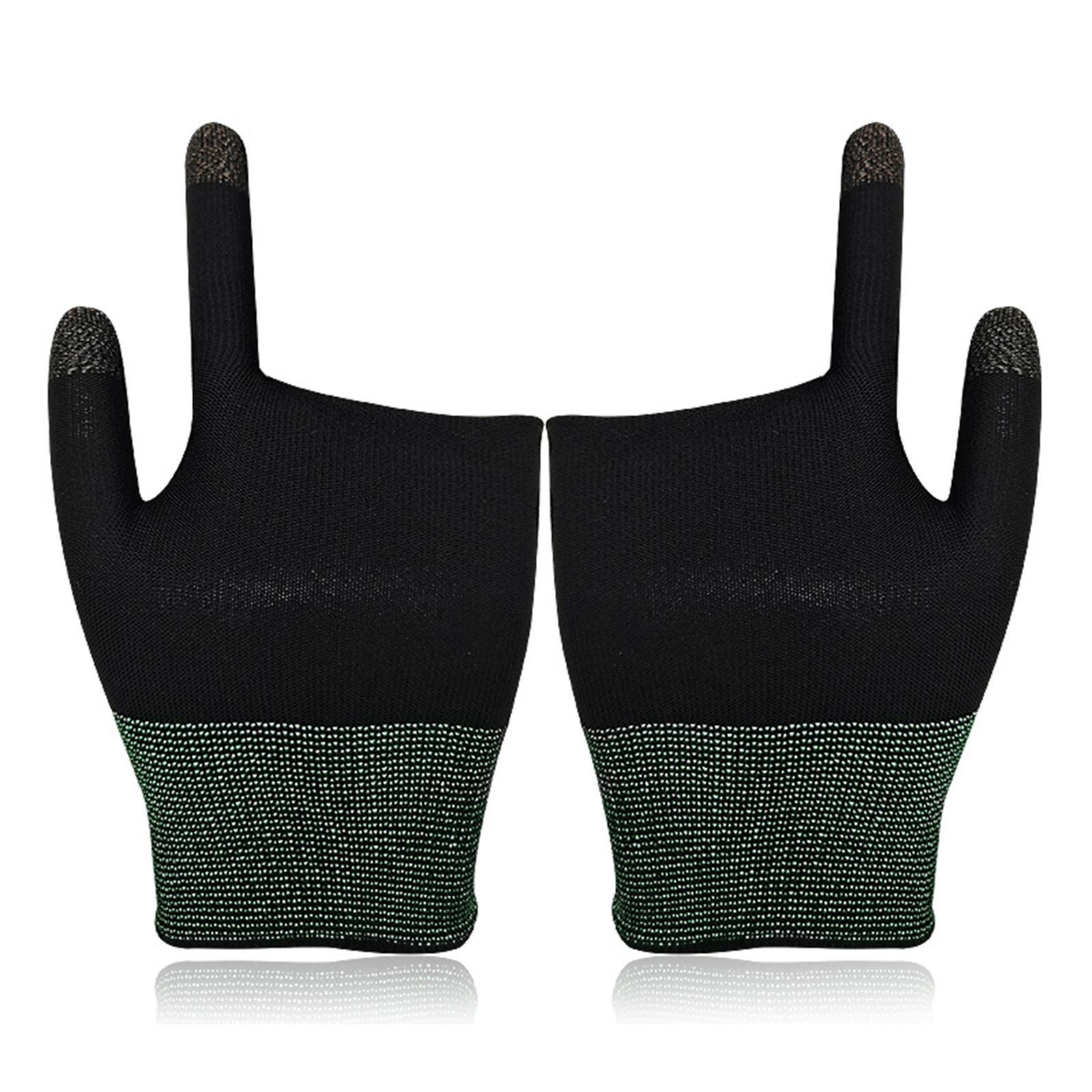 Phone Gaming Finger Sleeves, Breathable Anti Sweat Thumbs Finger Gloves Cover Sleeve for Mobile Game