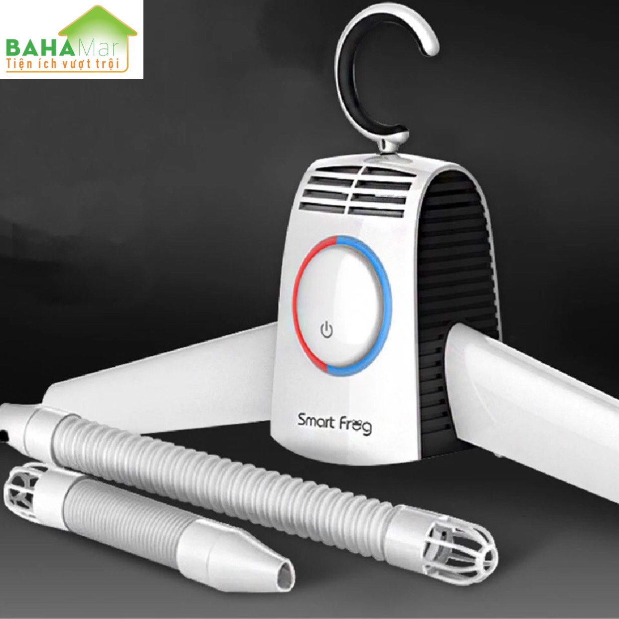 MÓC TREO DI ĐỘNG SẤY QUẦN ÁO, GIẦY CÓ THỂ GẤP GỌN - MÁY SẤY XÁCH TAY "BAHAMAR" tiện lợi mang theo đi du lich, đi công tác
