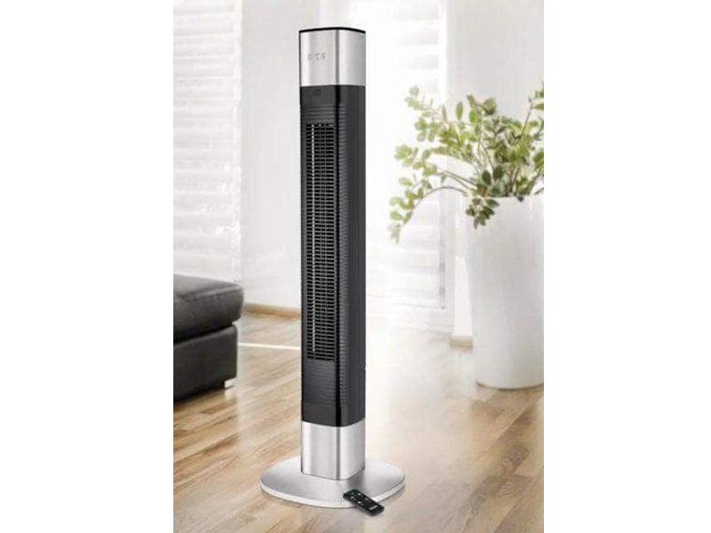 Quạt Trụ Tháp Unold 86956, Quạt Đứng Không Cánh, 3 Cấp Gió, Có Điều Khiển, Hẹn Giờ Tắt, Hiển Thị Màn Hình Led, Nhập Đức