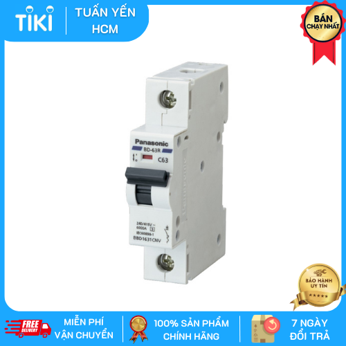 Cầu dao Panasonic 1 pha loại DIN BD Breaker DIN Type - Hàng chính hãng