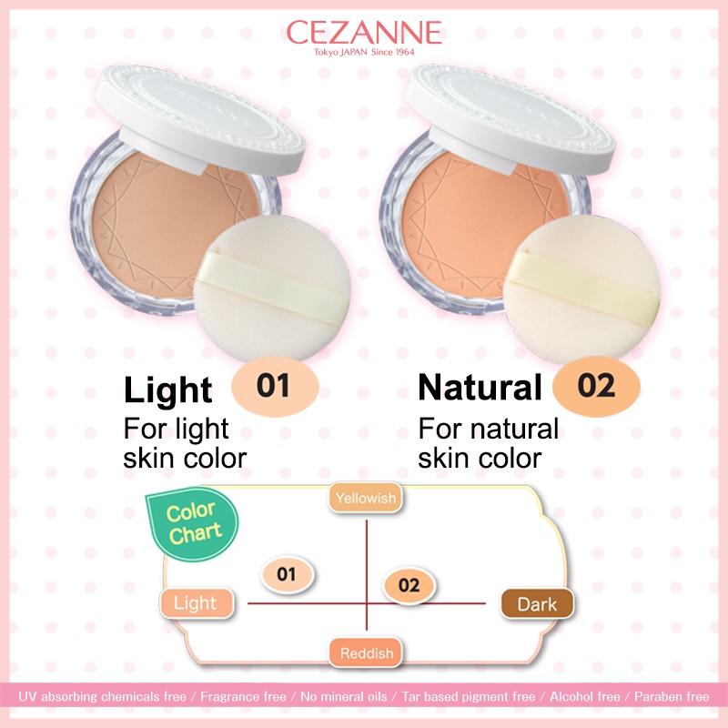 Phấn Phủ Cezanne UV Clear Face Powder (10g)