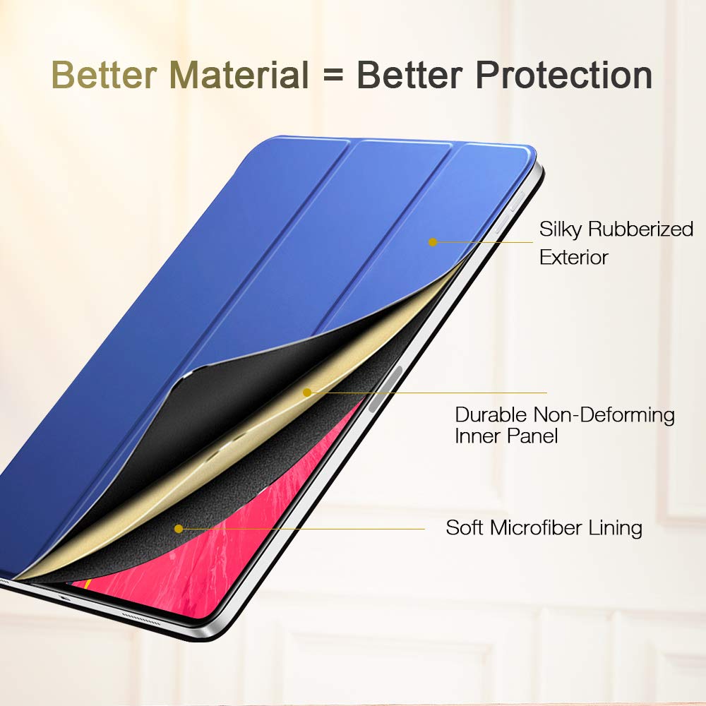 Bao da iPad Pro 11 inch 2018 ESR Yippee Magnetic Trifold Smart Case_ Hàng Nhập Khẩu