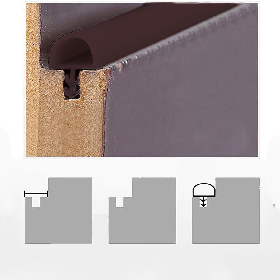 Ron Gioăng Sợi Chữ T Cây Thông Cao Su Nhét Chèn Làm Kín Khít Khe Hở Khung Cửa Gỗ