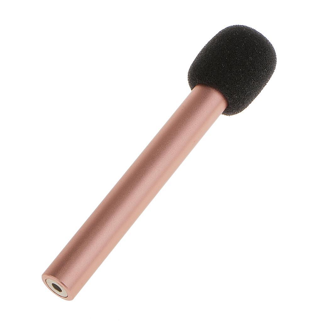 Mini Handheld Microphone Mic for  Android Phone Sing Karaoke Rose Gold