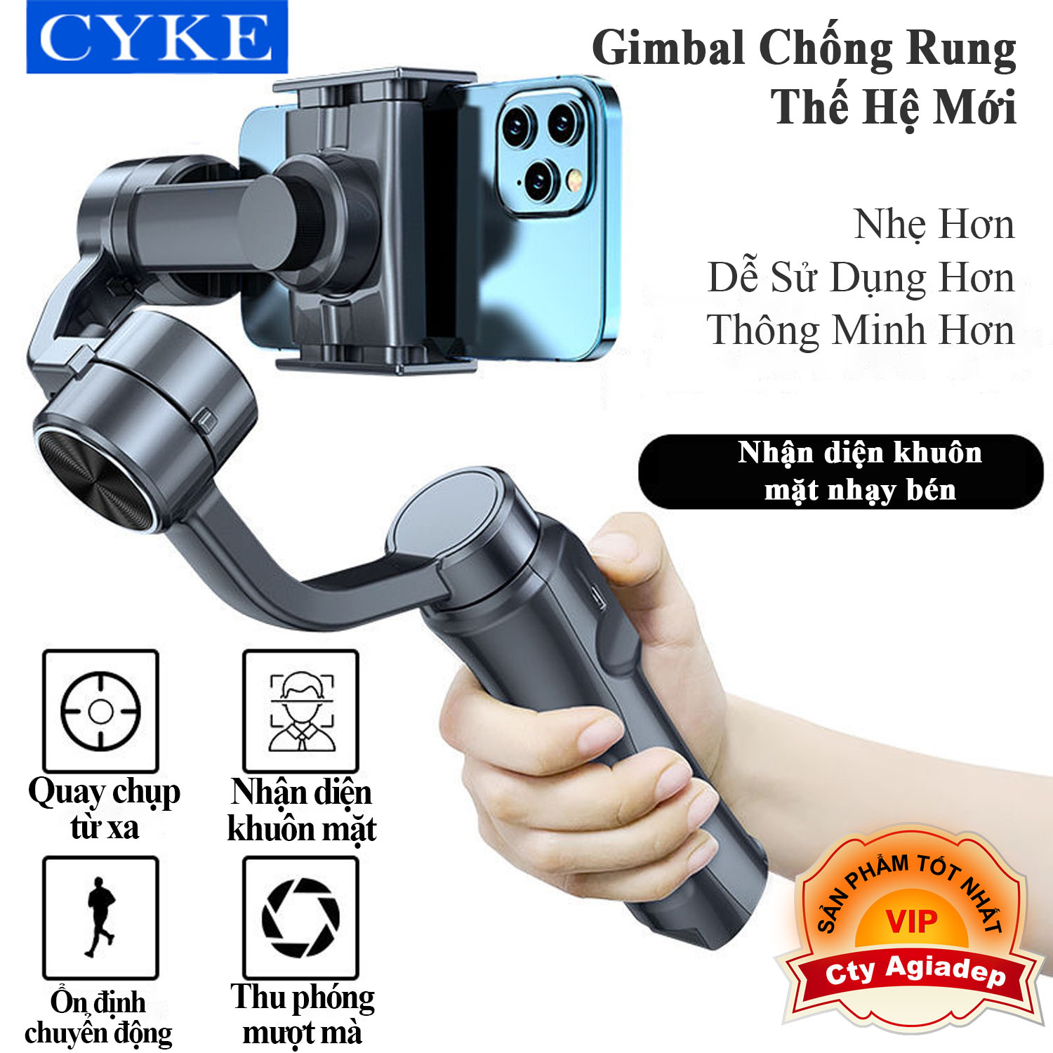 [Tổng hợp] Gimbal chống rung quay phim chụp ảnh mượt mà cho Vloger. Youtuber, Tiktoker