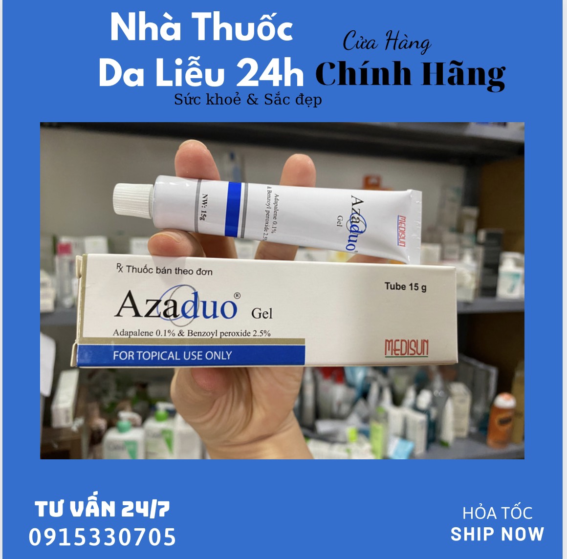 Azaduo 15 và 30g