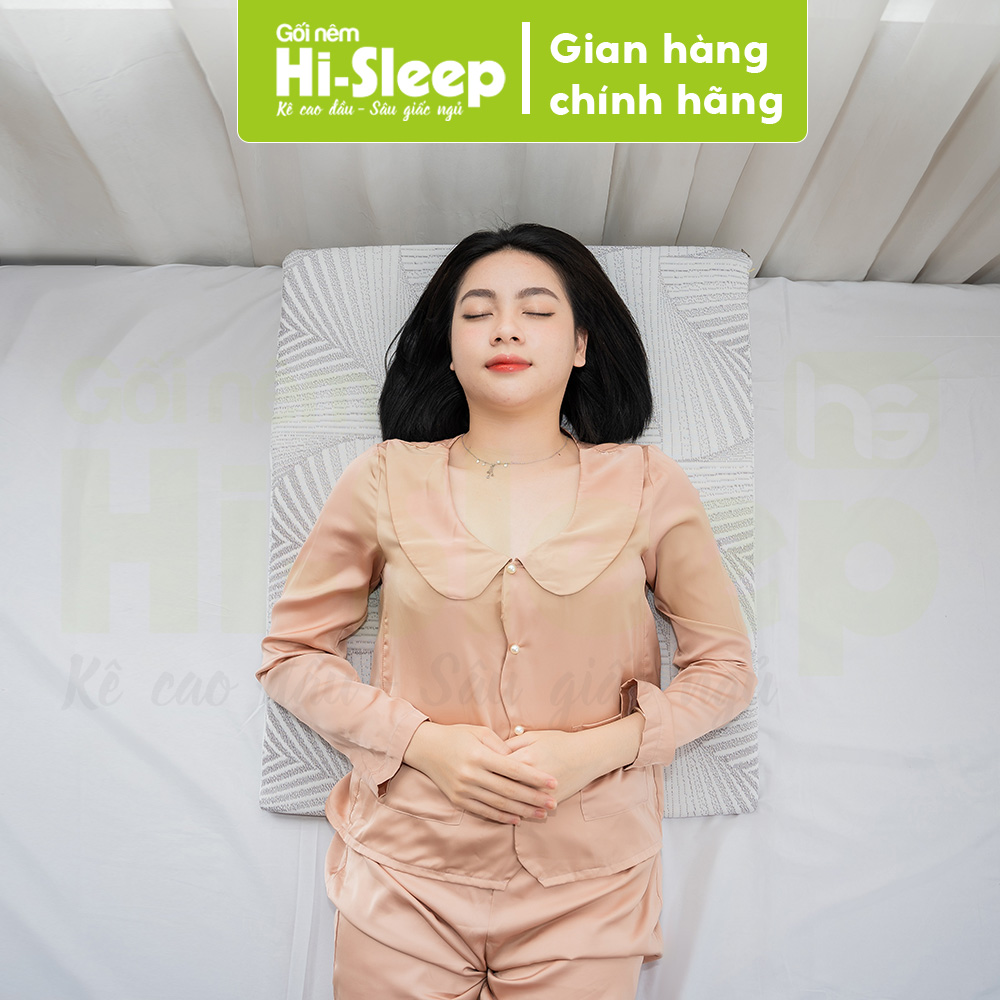 GỐI CHỐNG TRÀO NGƯỢC DẠ DÀY CHO NGƯỜI LỚN HI-SLEEP - GIẢM VIÊM HỌNG, HO ĐÊM, NGHẸN CỔ, NUỐT VƯỚNG...