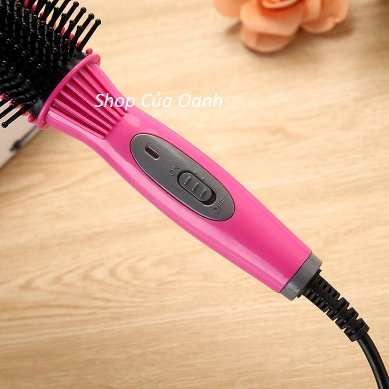Lược điện tạo kiểu tóc đa năng cao cấp No.Va. NHC-8810 làm xoăn tóc hiệu quả, Uốn Cụp - Uốn Xoăn