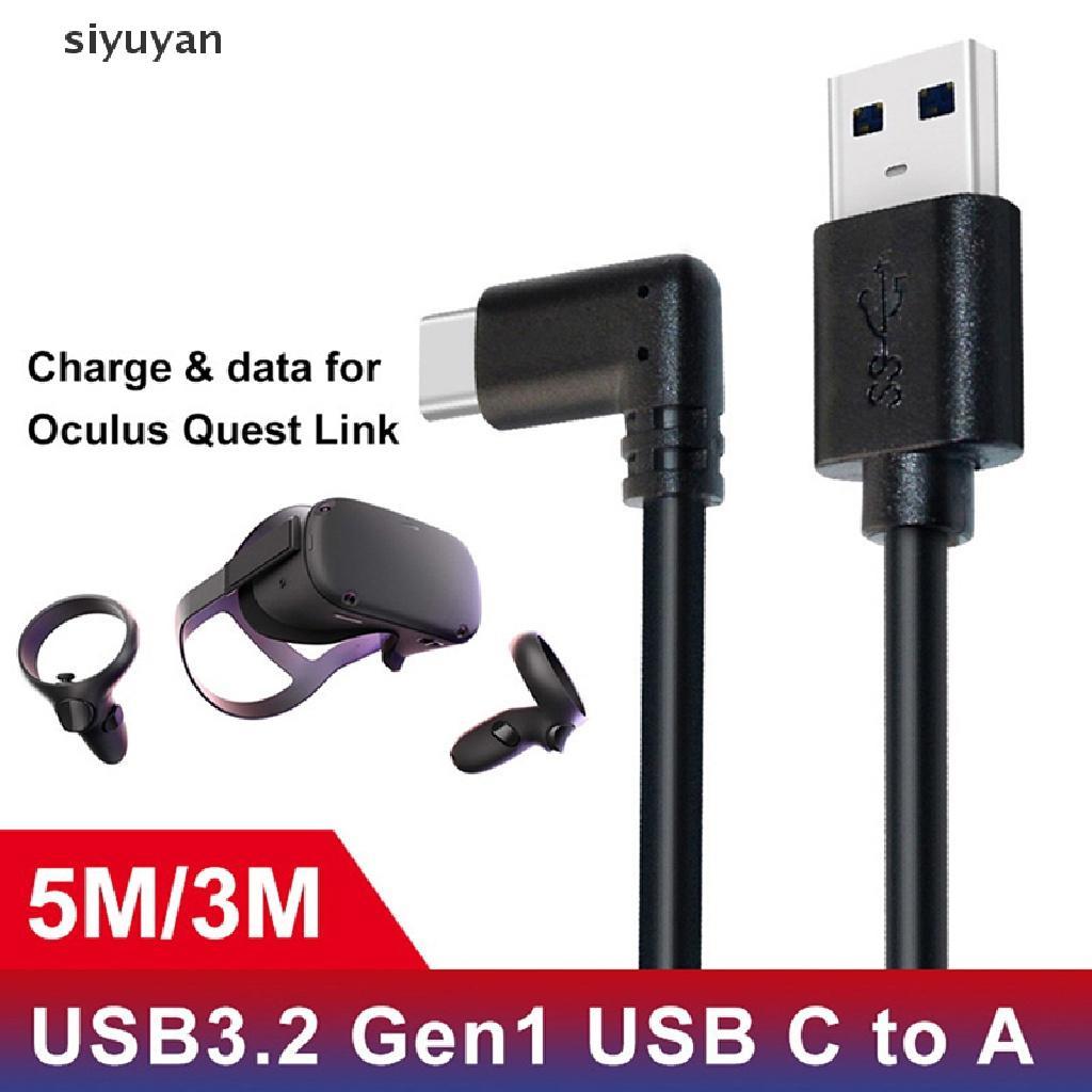 For Oculus Quest 2 Link 5M USB 3.2 Cable Data Line Type C Cable Steam VR Cable .