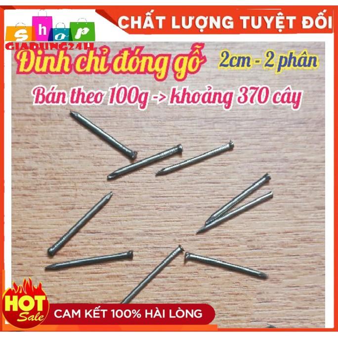 Đinh chỉ đóng gỗ đầu nhỏ 2cm và 3cm