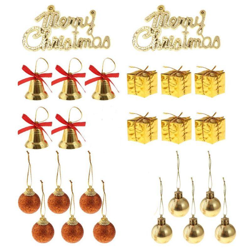 COMBO 40 MÓN TRANG TRÍ NOEL ĐỦ LOẠI HÀNG ĐẠI