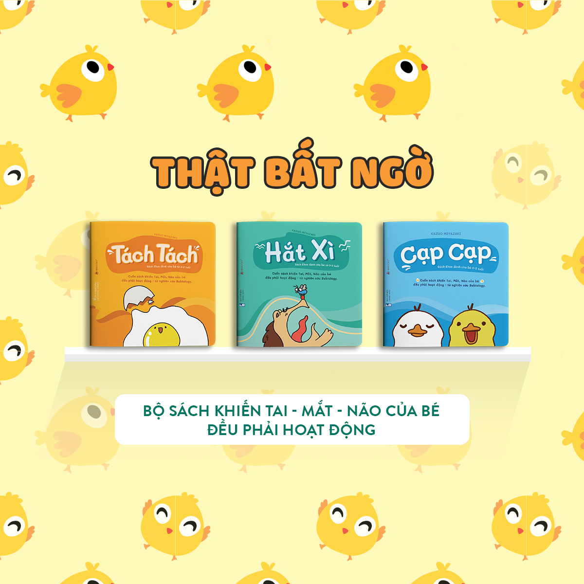 Combo : Sách Ehon - Thật Bất Ngờ Dành Cho Trẻ Từ 0 - 6 Tuổi