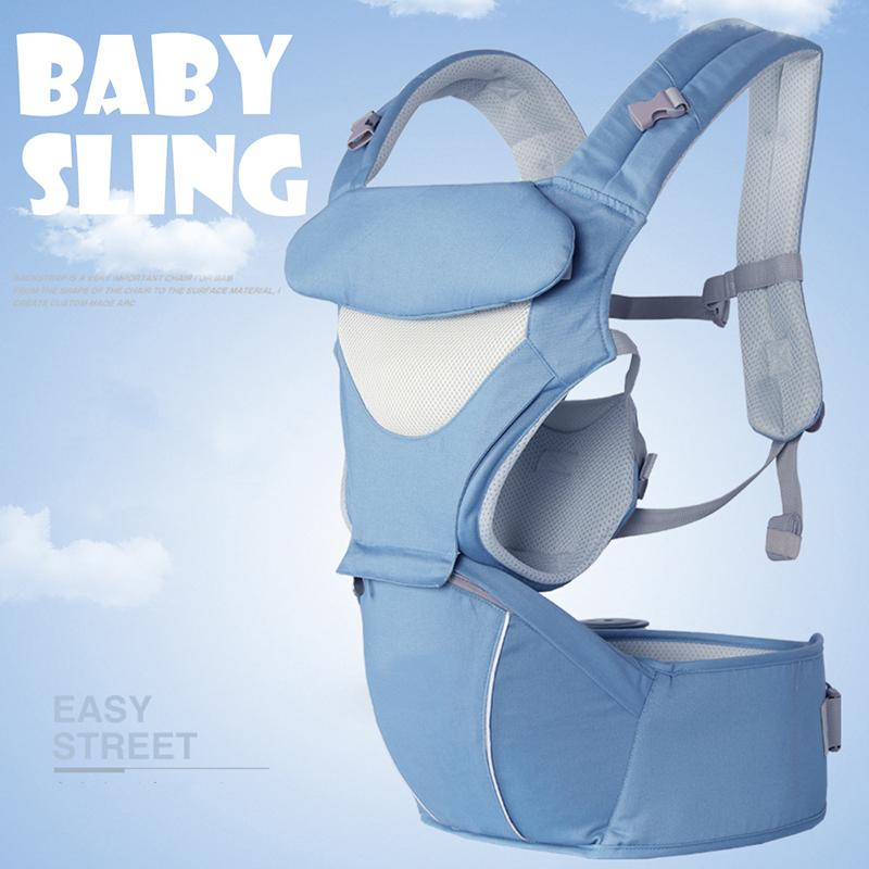 Ergonomic Em Bé Sơ Sinh Kid Cho Bé Hipseat Sling Mặt Trước Kangaroo Quấn Bé Tàu Sân Bay Cho Du Lịch Cho Bé 0-36 tháng