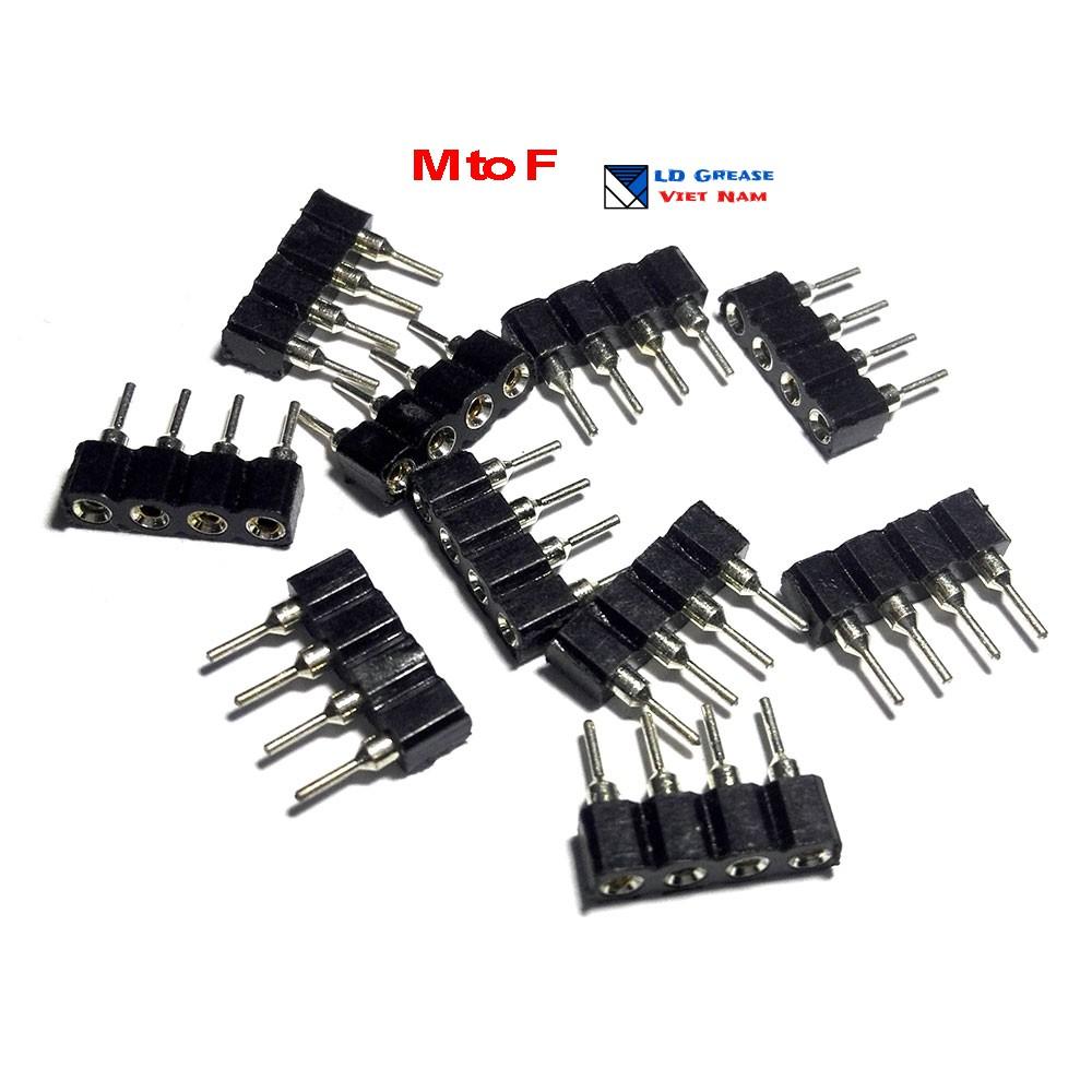 Đầu Nối Dây Đèn Led RGB 4pin 12v