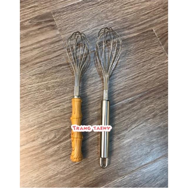 Dụng cụ đánh trứng inox 25cm