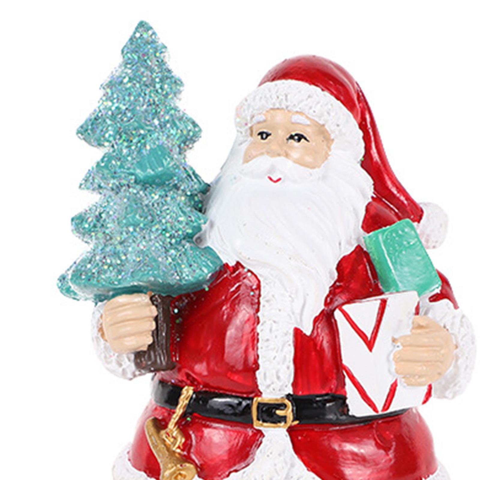 Tượng Trang Trí Giáng Sinh Ông Già Noel Santa Claus Figurine Statue