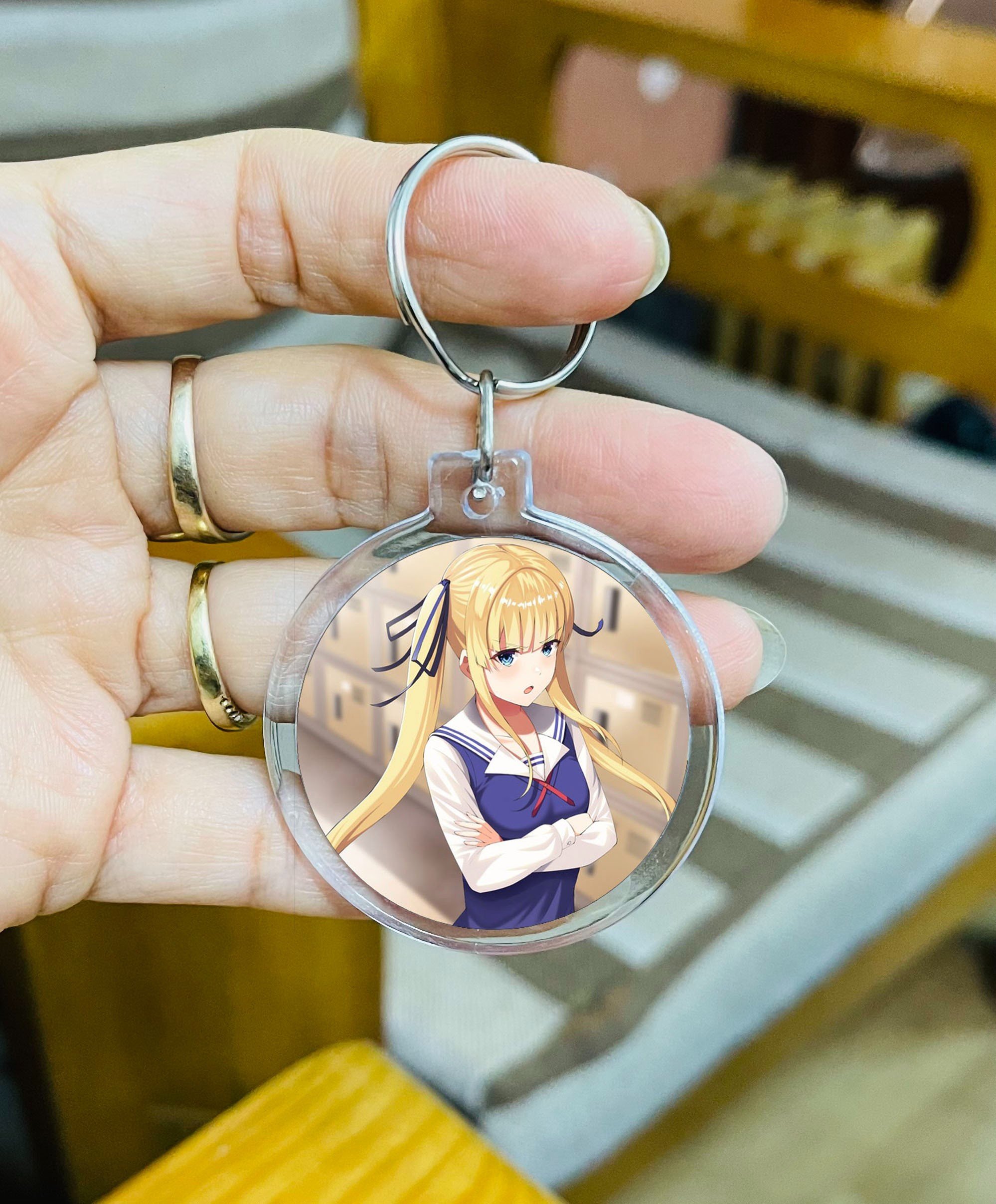 Móc khoá Saenai Heroine no Sodatekata / móc treo khoá anime Saenai Heroine no Sodatekata