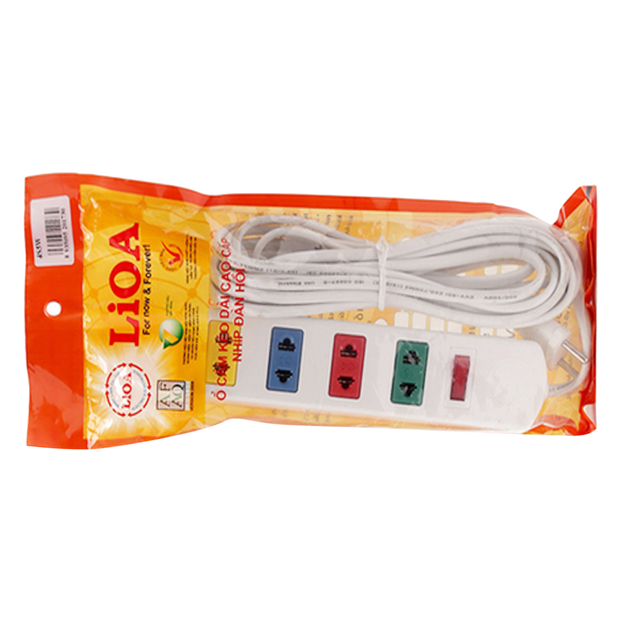 Ổ Cắm Điện 4S LIOA 4S5W - Màu ngẫu nhiên