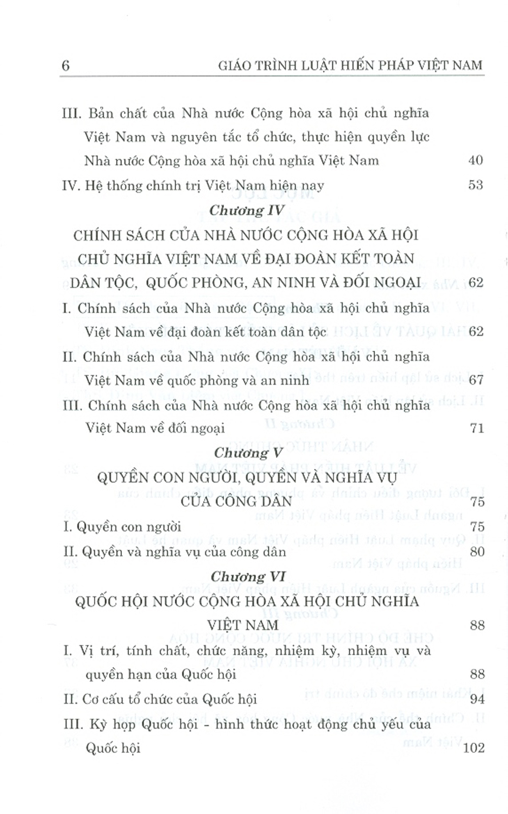 Giáo Trình Luật Hiến Pháp Việt Nam (Xuất Bản Lần Thứ Ba, Có Chỉnh Sửa, Bổ Sung)