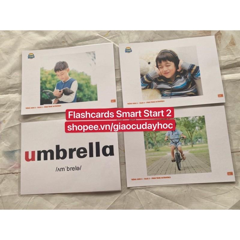 Combo Flashcards và Mindmap Smart Start Lớp 2- Ép plastics bền đẹp