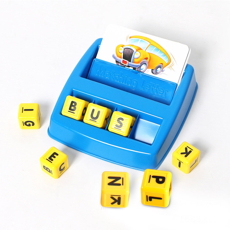 Trò Chơi Học Ghép Chữ Tiếng Anh Matching Letter Game HB1005 dành cho trẻ em, Ghép Chữ Với Hình Ảnh