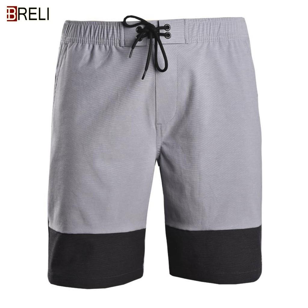 Quần tennis nam Breli - BQS9011-1M-SLE (Trắng xám)