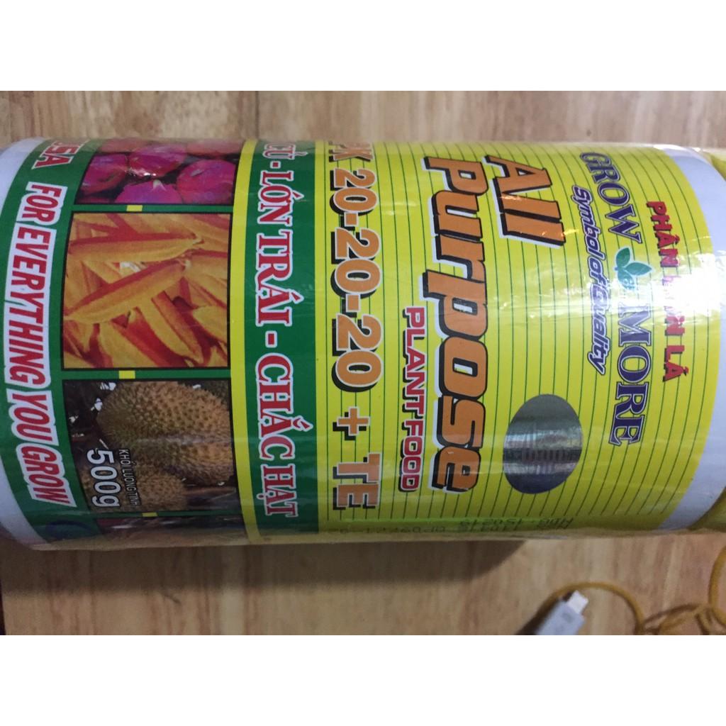 Phân bón lá 500g 20-20-20+TE