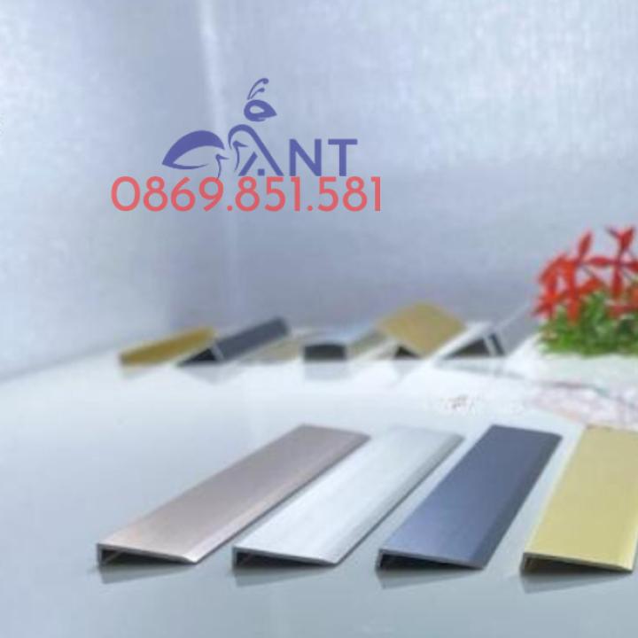 Nẹp nhôm L20x4, nẹp nhôm chữ L, nẹp nhôm, nẹp kết thúc nhôm, nẹp trang trí, nẹp cầu thang, dễ thi công, dày 1li