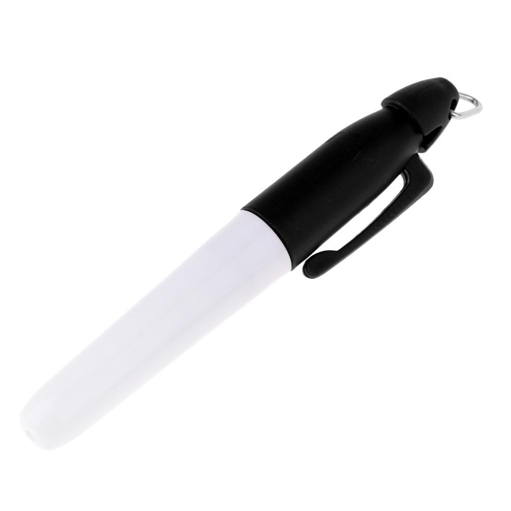 2xUniversal Golf Ball Line Marker Pen Drawing Golf Training Accessories Black
