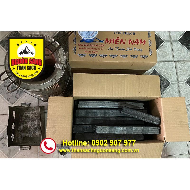 Than sạch không khói (10Kg) dùng cho Bà Đẻ, Hơ sau khi sinh em bé (Than Hoa không khói, Than củi) Công nghệ Nhật Bản