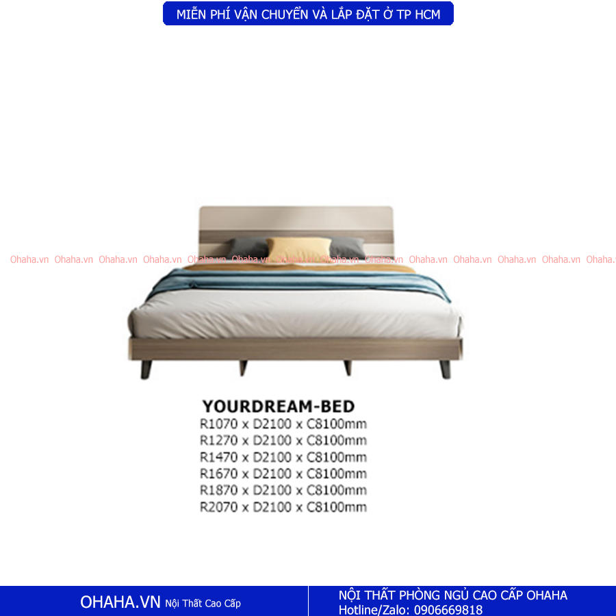 Giường ngủ cao cấp YOURDREAM -Ohaha