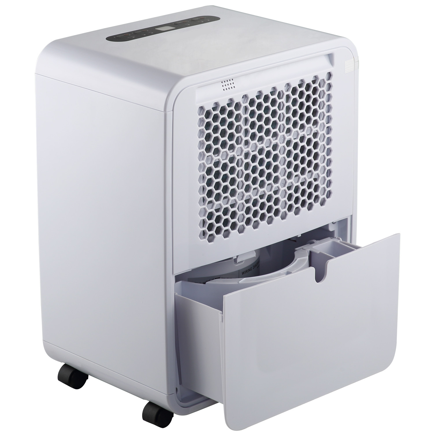 Máy hút ẩm và lọc không khí chĩnh hãng AIRKO AKR-12ECE - 12L/ngày / Hút ẩm nhanh/ Bộ lọc carbon hoạt tính