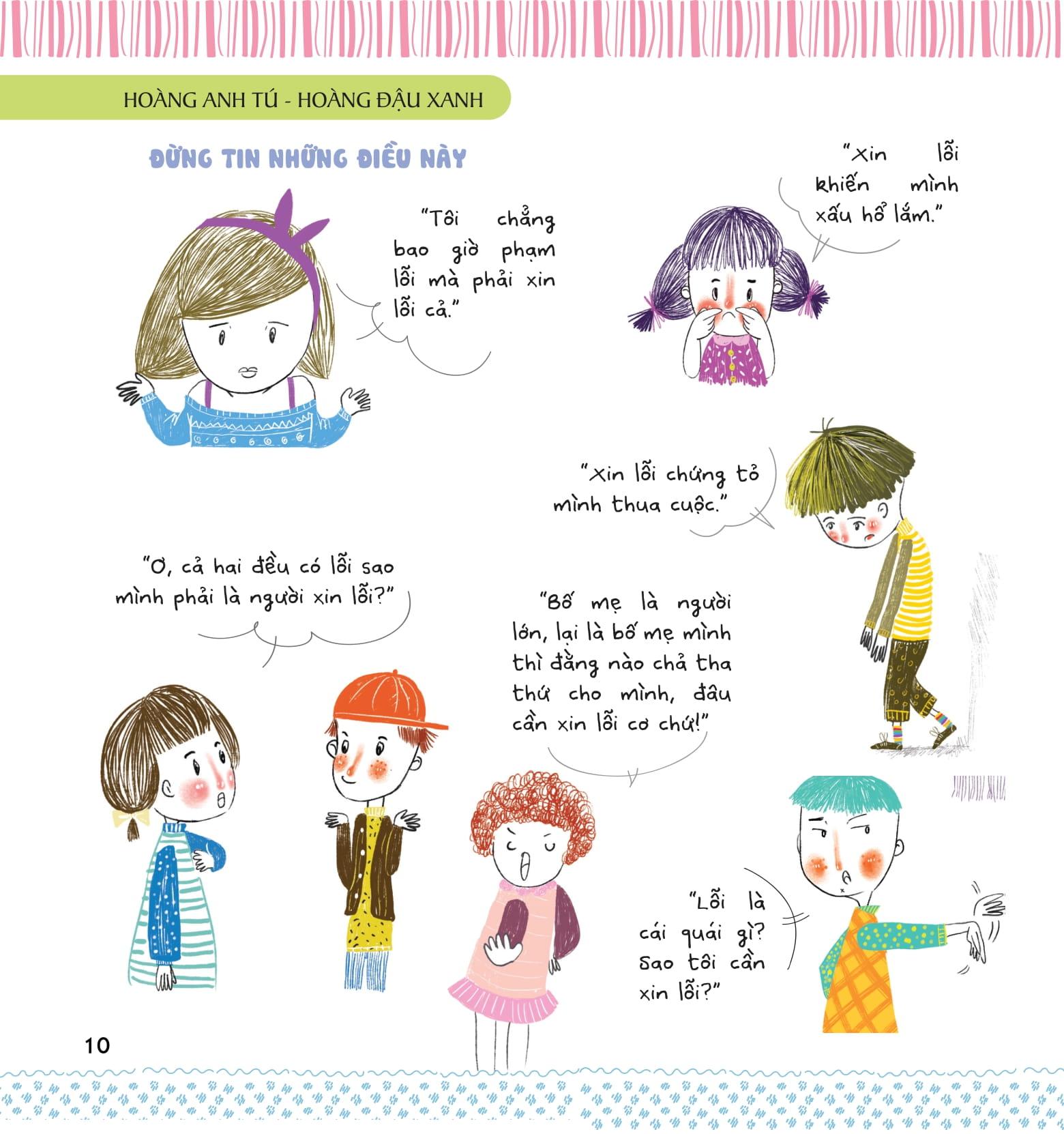 Kỹ Năng Sống Dành Cho Học Sinh - Học Nói Lời Xin Lỗi (Tái Bản)