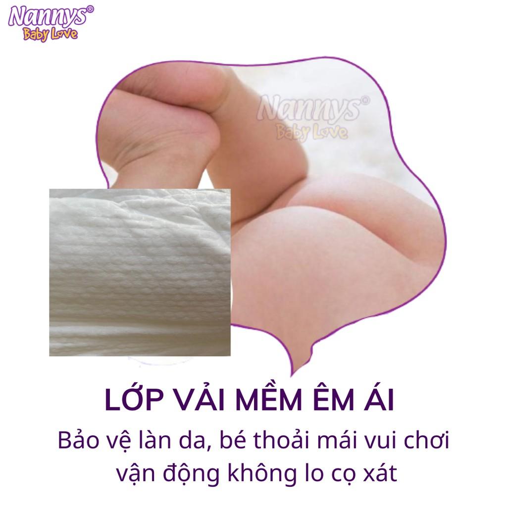 COMBO 2 Tã/ bỉm DÁN Nannys Maxi + XL 50 miếng (Cho bé 10-20kg)